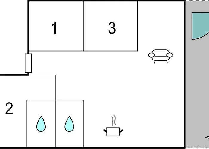 3 Bedroom Awesome In شقة